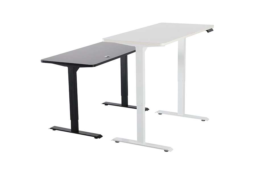 WK-2AR2 Smart Standing Electric Double Motor Lift Desk Suporte de mesa para computador