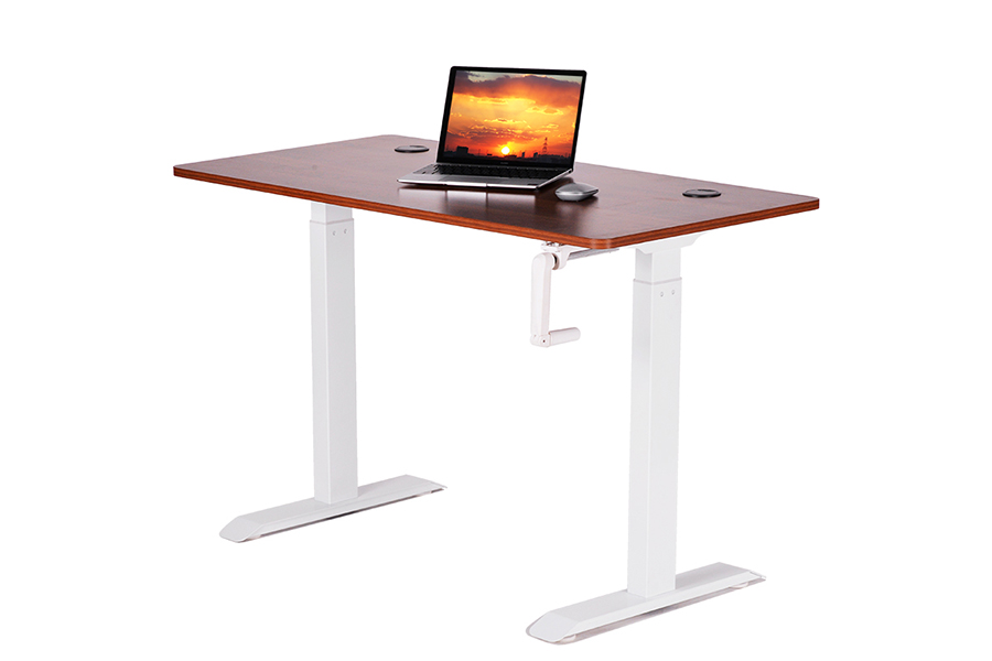 Mesa elevatória de alavanca única com manivela ergonômica WK-S2A2-E